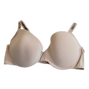 Nautica Pink Full Coverage Padded Adjustable Underwire T-Shirt Bra Size 42D